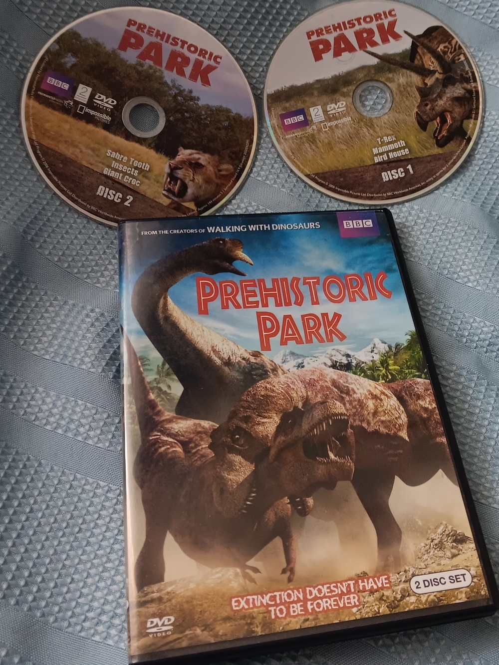 Prehistoric Park DVD - Brown/Beige Dinosaurs (2-Disc Set)